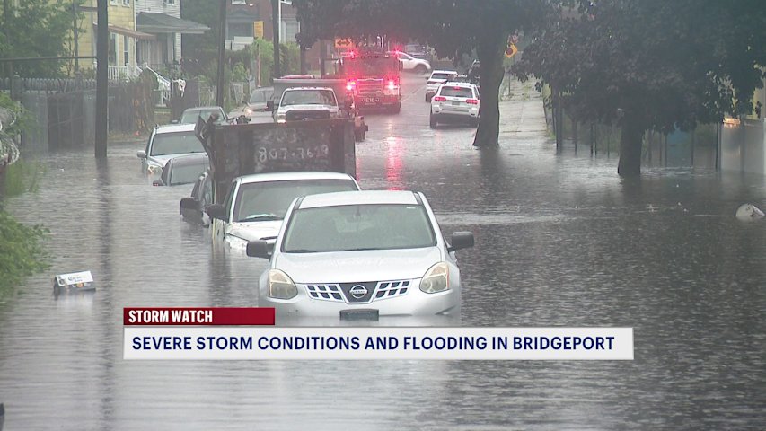 Video thumbnail for Bridgeport officials urge residents to use caution during storm