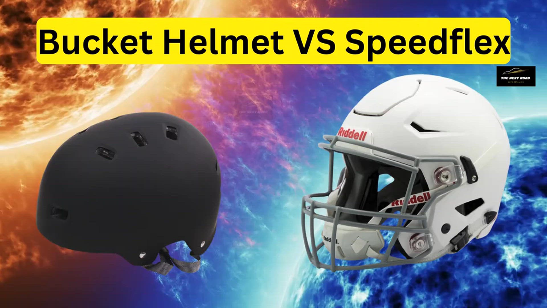 'Video thumbnail for Bucket Helmet VS Speedflex Helmet'