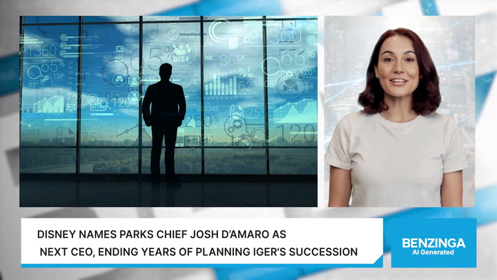 Video thumbnail for Disney Names New CEO