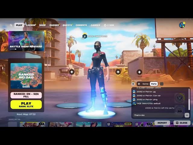 Video thumbnail for FORTNITE LIVE !!!