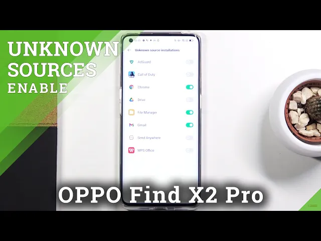 Video thumbnail for How to Install Apps From Unknown Sources on OPPO Find X2 Pro– Unknown Sources