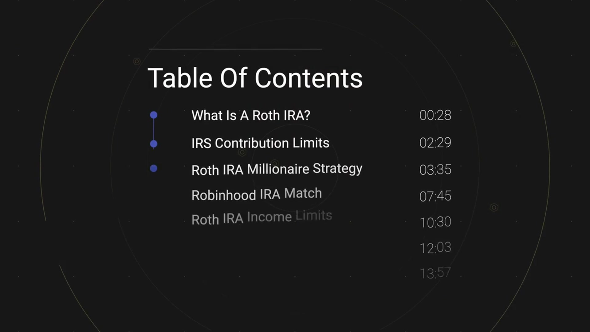 'Video thumbnail for ryan scribner: roth ira explained: your tax-free millionaire strategy for 2024'
