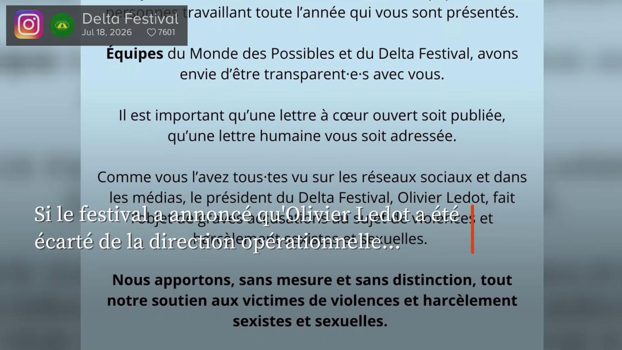 Video thumbnail for Ebony explique pourquoi elle annule à son tour sa participation au Delta Festival.