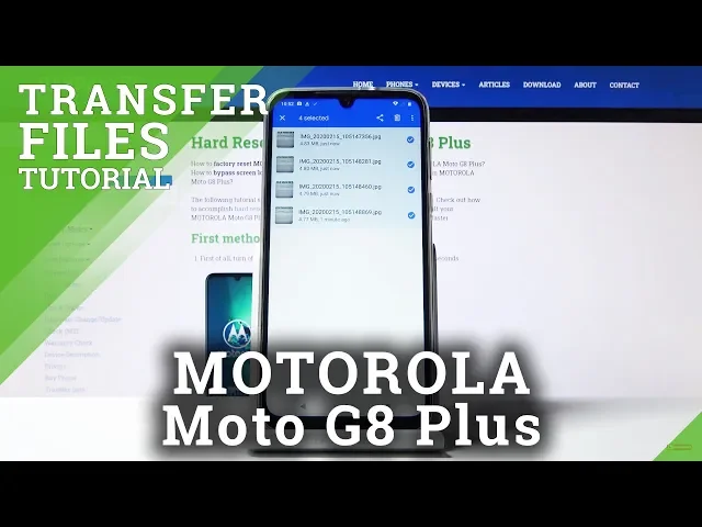 Video thumbnail for How to Transfer Files in MOTOROLA Moto G8 Plus – Move Data