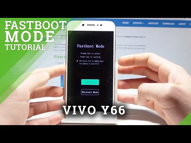 Video thumbnail for FASTBOOT MODE VIVO Y66 - How to Enter & Quit VIVO Fastboot