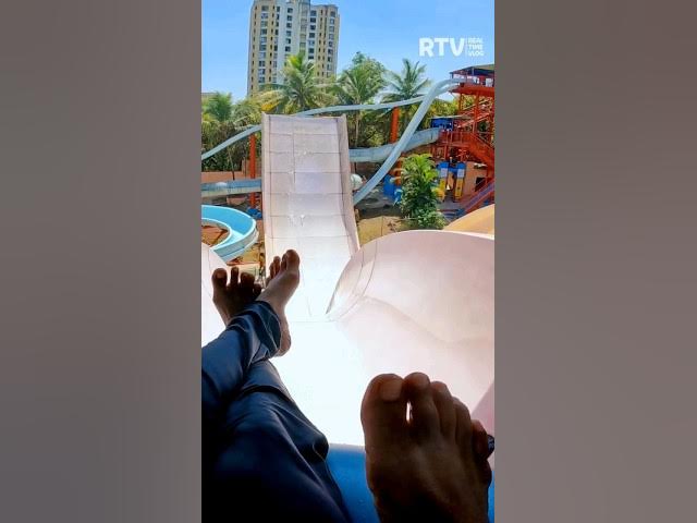 Video thumbnail for thrill water slide at Suraj Water Park in Thane #shorts #waterpark #trending