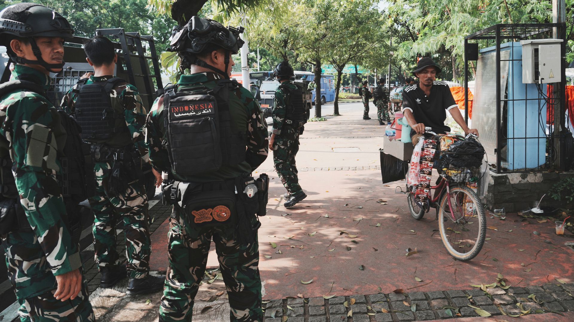 'Video thumbnail for Protests shrink in Jakarta as government announces concessions following unrest'