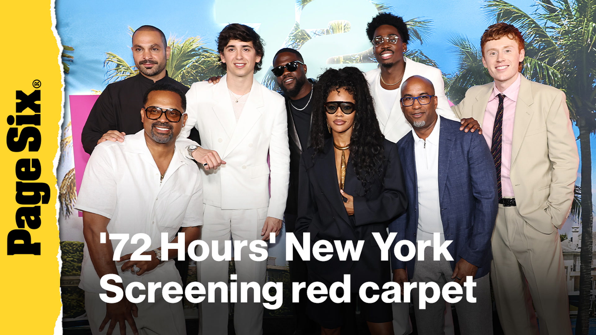Video thumbnail for Teyana Taylor, Kevin Hart, Marcello Hernández and more attend the '72 Hours' New York Screening