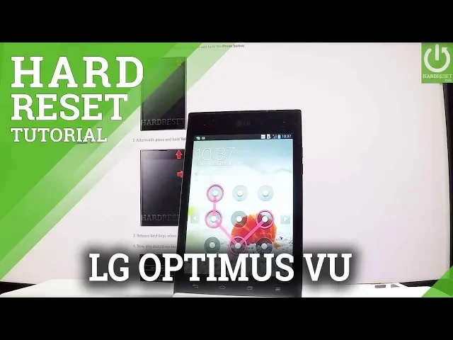Video thumbnail for Hard Reset LG Optimus Vu - Bypass Screen Lock / Master Reset