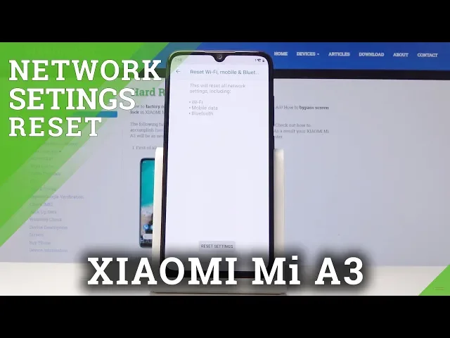 Video thumbnail for How to Set Default Network Settings on XIAOMI Mi A3 - Reset Network Settings