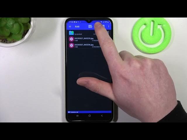 Video thumbnail for How to Unpack Archive Files on a SAMSUNG Galaxy F14 - RAR App