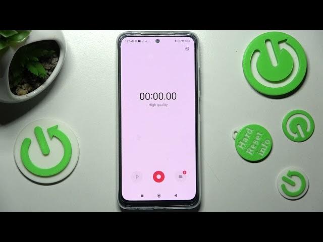 Video thumbnail for How to Record Sound and Voice on the POCO M5S - Sound Recorder