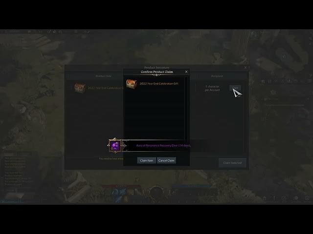 Video thumbnail for Lost Ark How To Claim Obtainable Items