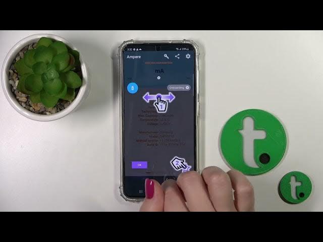 Video thumbnail for How to Check Battery Temperature on SAMSUNG GALAXY S23 - Use Ampere App
