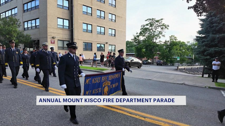 Video thumbnail for Mount Kisco Fire Department celebrates decades of service at annual parade