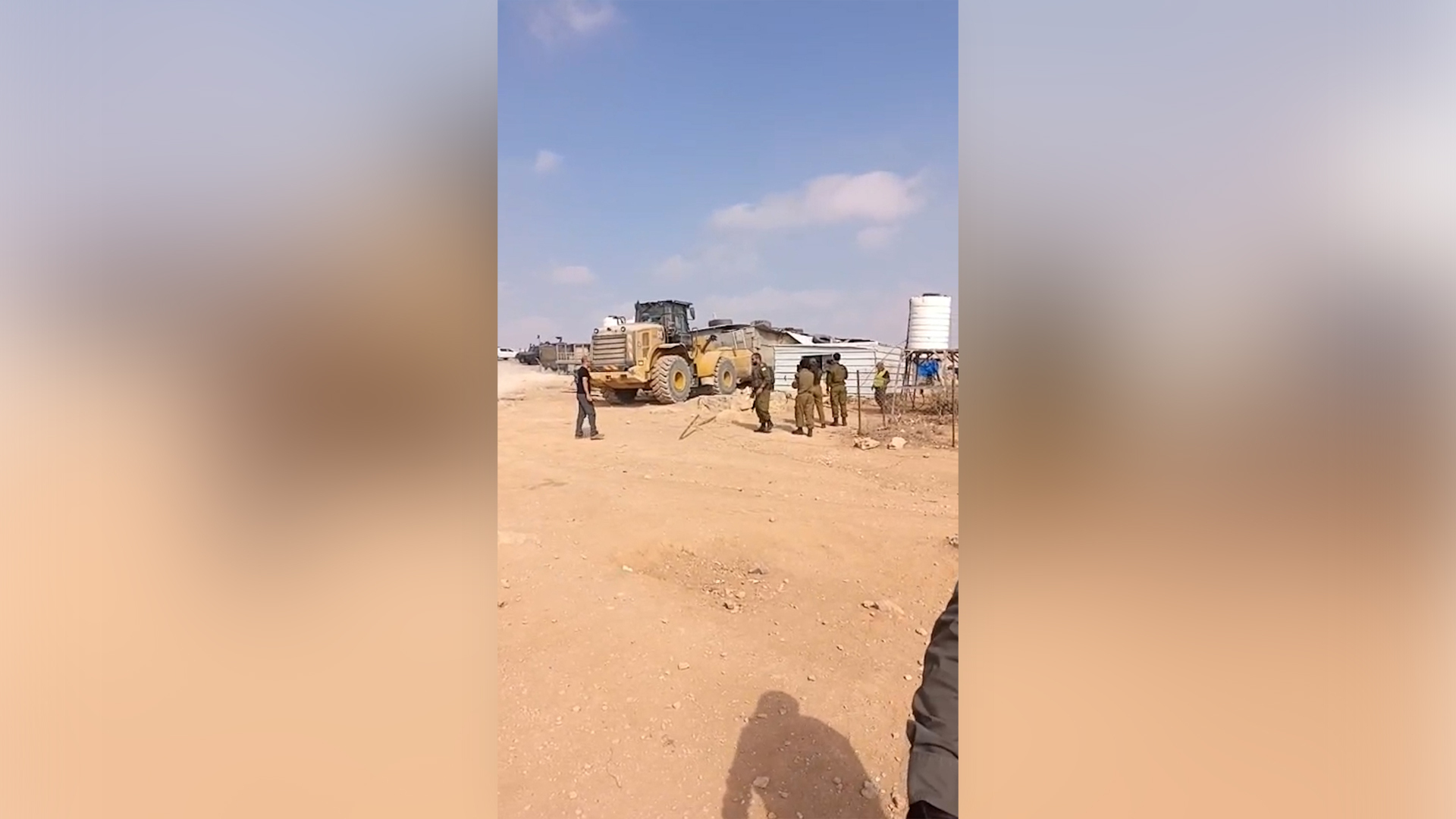 'Video thumbnail for Israeli forces demolish more Palestinian homes in Masafer Yatta'