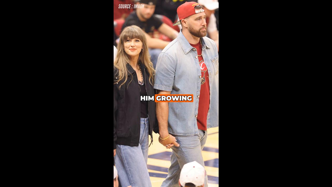 Video thumbnail for Travis Kelce FINALLY Reveals Why He Keeps Bringing Taylor Swift To Sports Events!