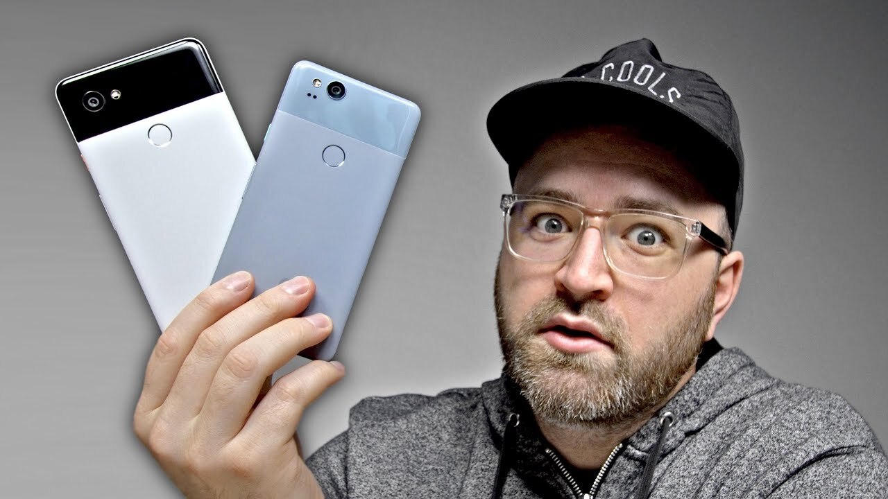 Video thumbnail for Google Pixel 2 and Pixel 2 XL Hands On!