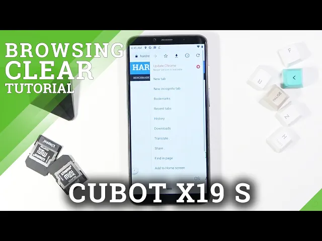 Video thumbnail for How to Clear Browser History & Data in CUBOT X19 S – Delete Browser Data