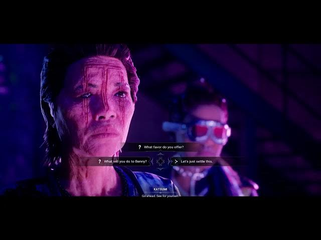 Video thumbnail for Vampire: The Masquerade - Bloodlines 2 - A Star of Cold Aspect: Meet Katsumi | "Benny Comes With Me"