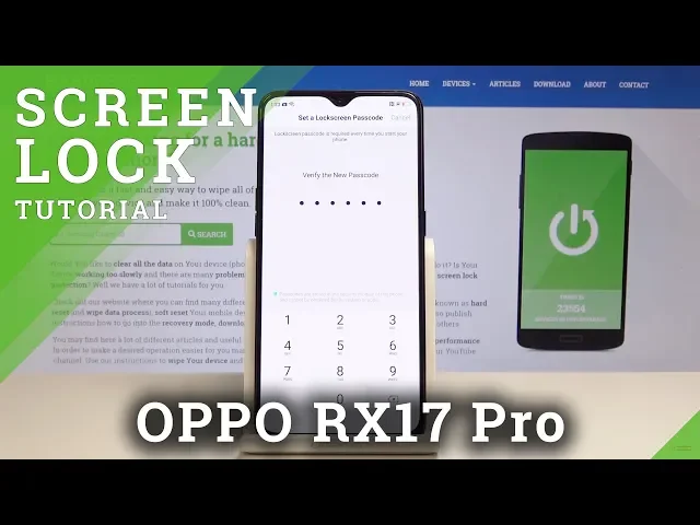 Video thumbnail for How to Add Passcode in OPPO RX17 Pro - Set Up Screen Lock