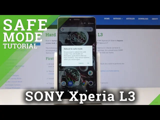 Video thumbnail for Safe Mode in SONY Xperia L3 - How to Enter & Quit Safe Mode