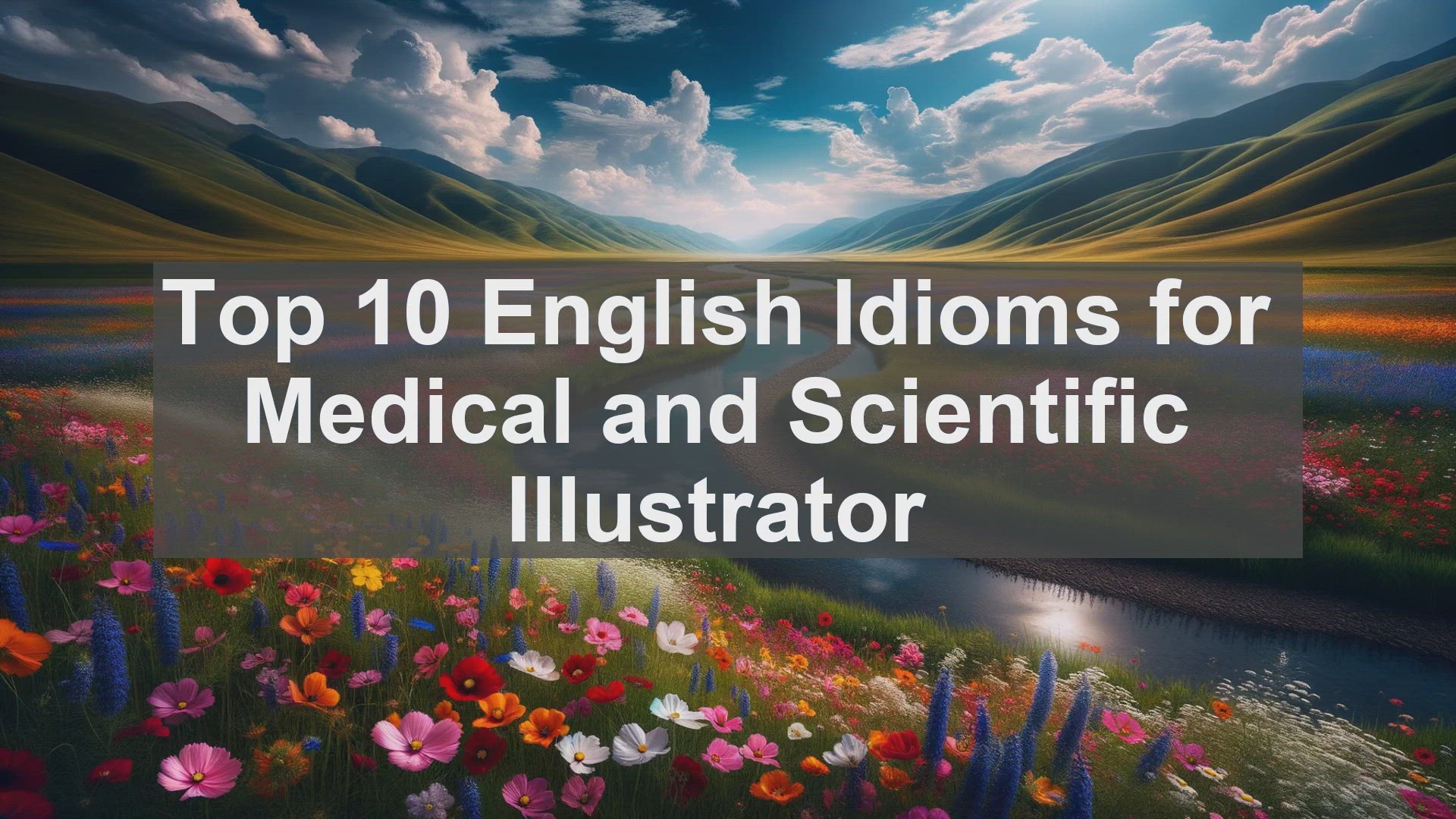 'Video thumbnail for Top 10 English Idioms for Medical and Scientific Illustrator'