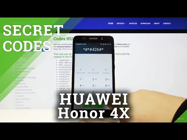 Video thumbnail for Secret Codes HUAWEI Honor 4X – Service Menu / Cool Options