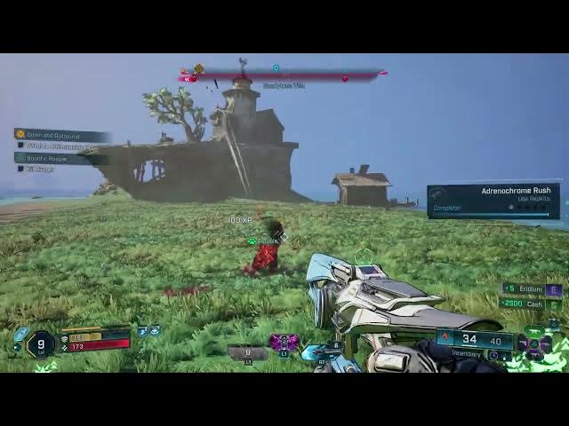 Video thumbnail for Borderlands 4 - Coastal Bonescape: Bounty: Reaper Gameplay | Slay Thresher, Frostbite Badass Kratch