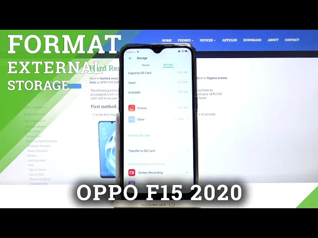 Video thumbnail for How to Format SD Card in OPPO F15 2020 – Erase Memory Card
