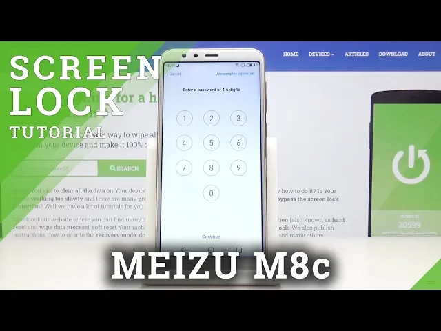 Video thumbnail for How to Enable Lock Screen in MEIZU M8c – Activate Screen Protection