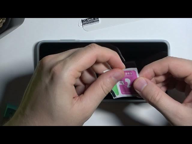 Video thumbnail for Install Tempered Glass on MOTOROLA Moto G62 | Apply Screen Protector