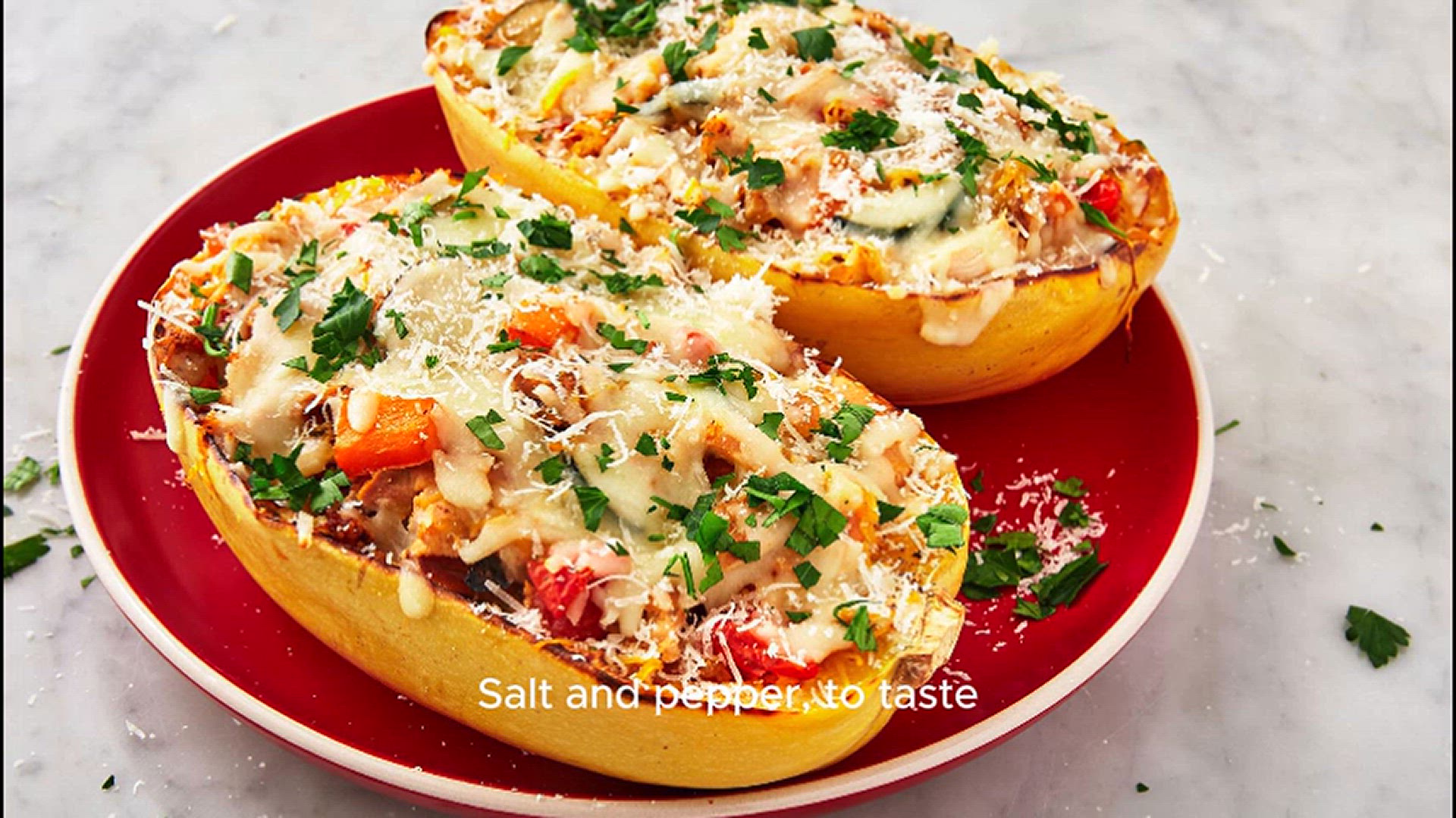 'Video thumbnail for Spaghetti Squash Recipe'