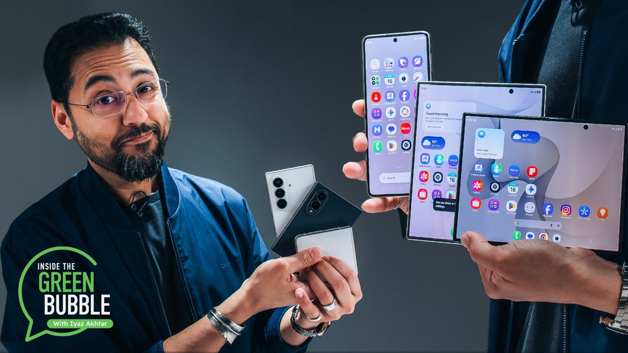 Video thumbnail for I tried Samsung’s Z Fold 8, Fold 8 Ultra, Z Flip 8 and Watch Ultra 2: Come along