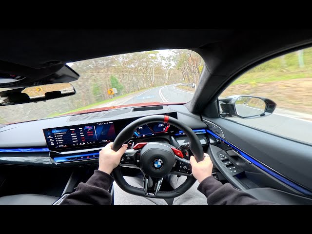 Video thumbnail for 2025 BMW M5 POV Test Drive (Yarra Valley Back Roads)