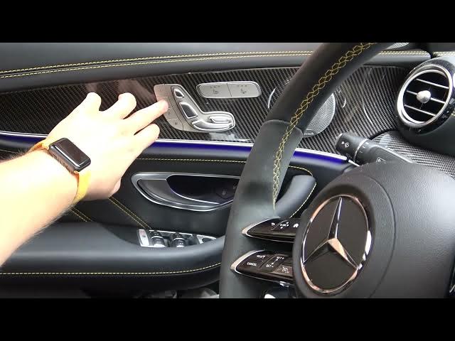 Video thumbnail for How to Change Seat Position in Mercedes AMG E63 S 4MATIC+ - Mercedes Electric Seat Adjustment