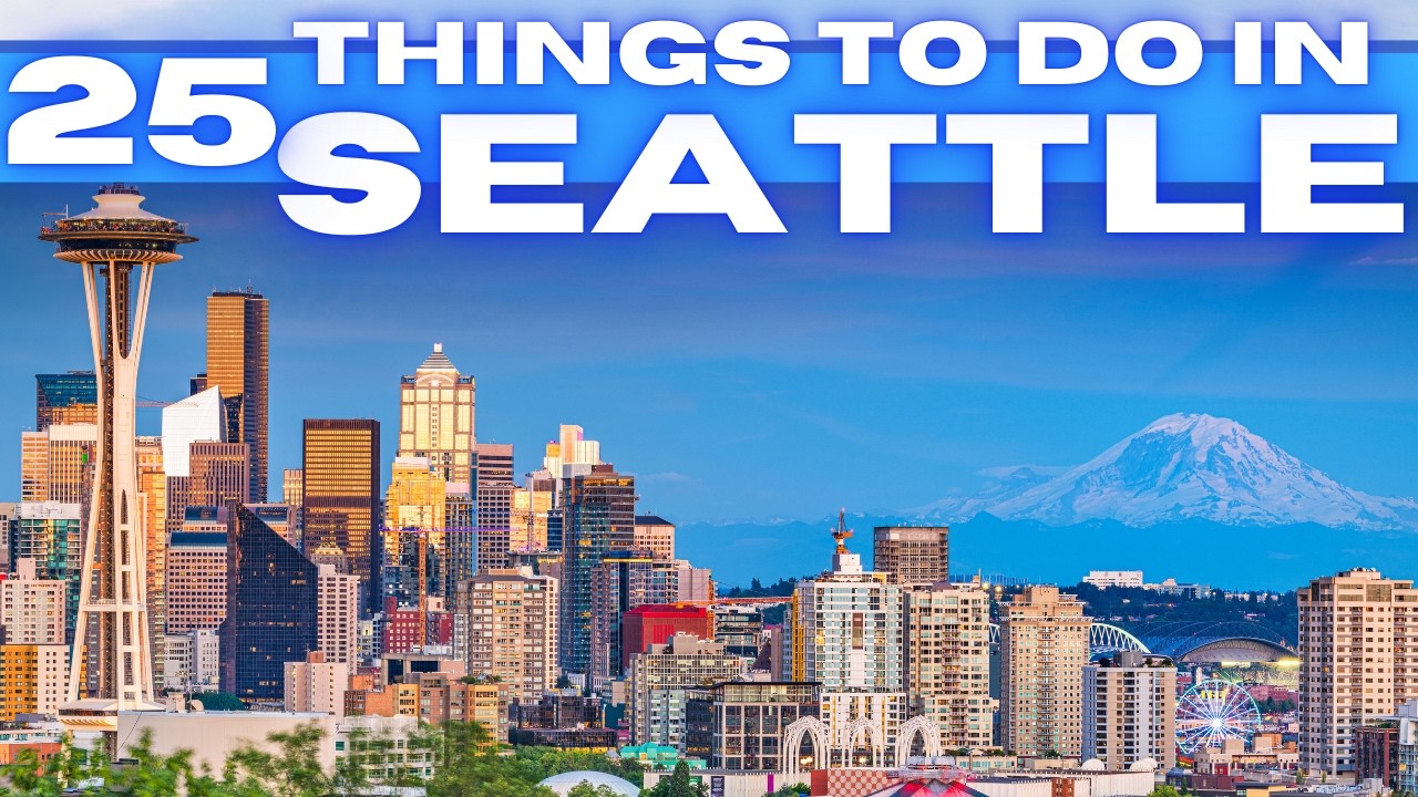 Video thumbnail for Best Things To Do in Seattle Washington 2026 4K