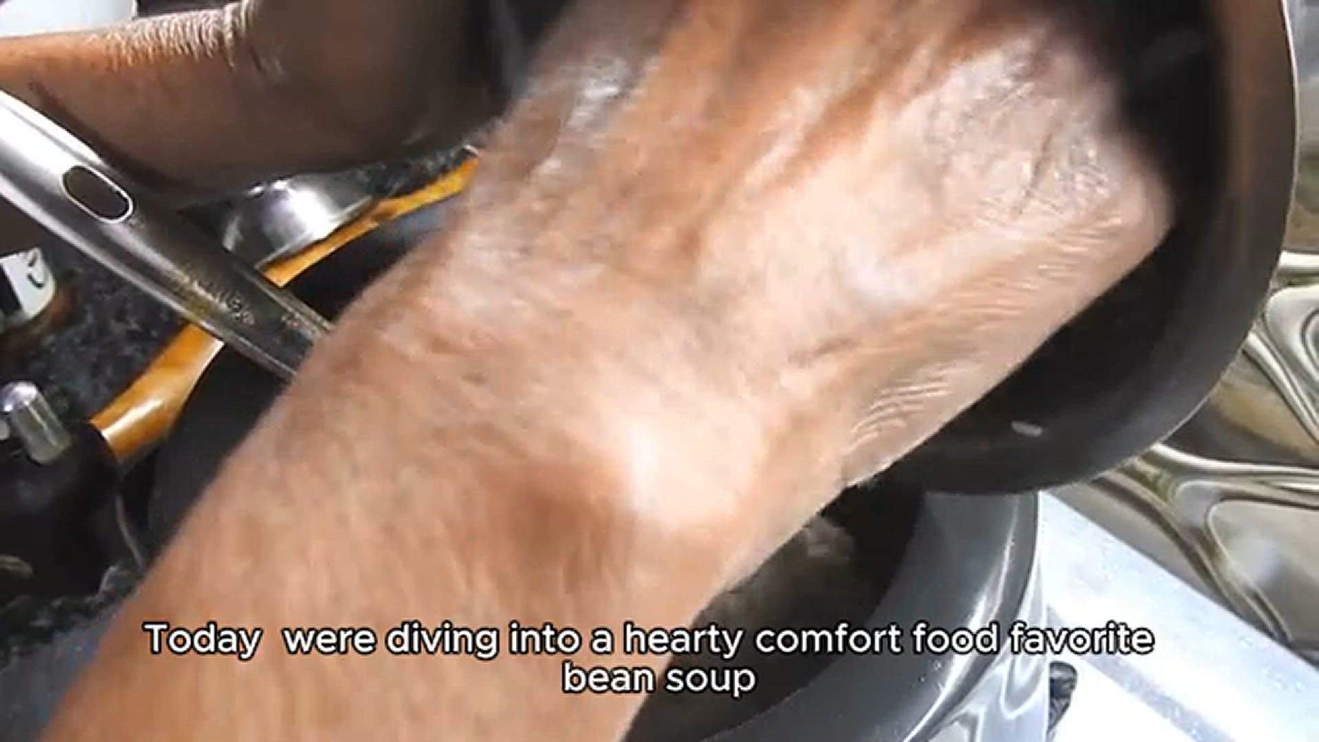'Video thumbnail for Bean soup recipe'