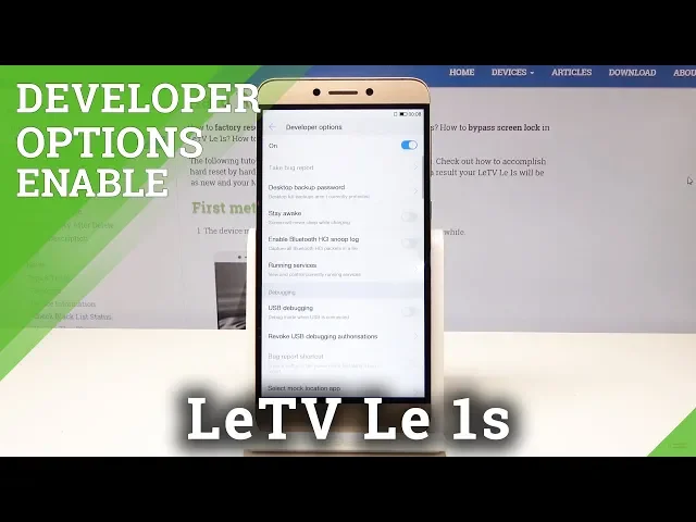 Video thumbnail for How to Access Developer Options on LeTV Le 1s - OEM Unlocking