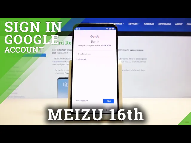 Video thumbnail for How to Add Google Account in MEIZU 16TH – Remove Google Account