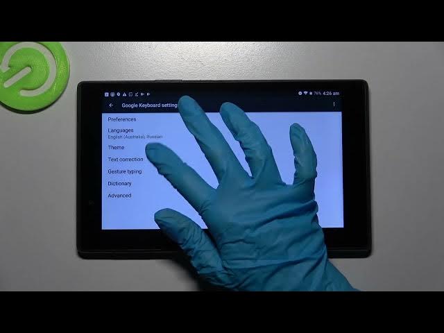 Video thumbnail for How to Enter Text Correction Options in Lenovo TAB 4 8 - Manage Text Correction