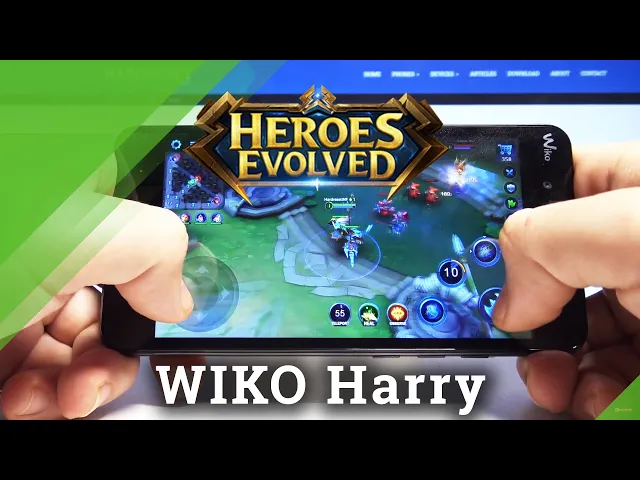 Video thumbnail for Evolved Heroes on WIKO Harry – Check Gaming Effects