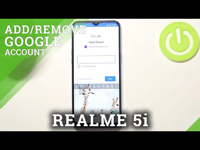 Video thumbnail for How to Manage Google Account in REALME 5i – Add / Remove Google Account