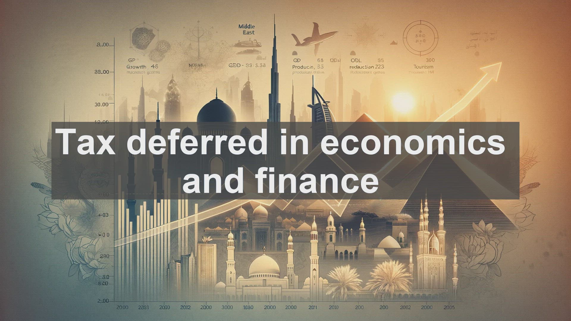 'Video thumbnail for Tax deferred in economics and finance'