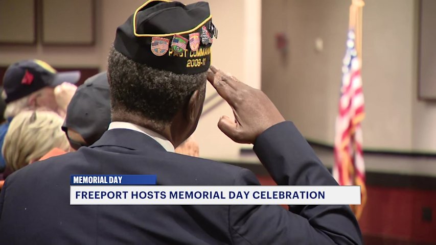 Video thumbnail for Freeport honors its fallen at 107th Memorial Day Celebration