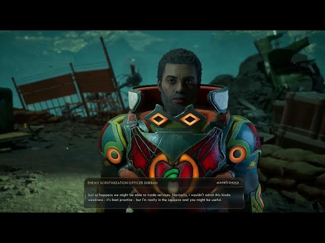 Video thumbnail for The Outer Worlds 2 - The Invocation of Inconclusive Innocence: Meet Scrutinization Officer Durban