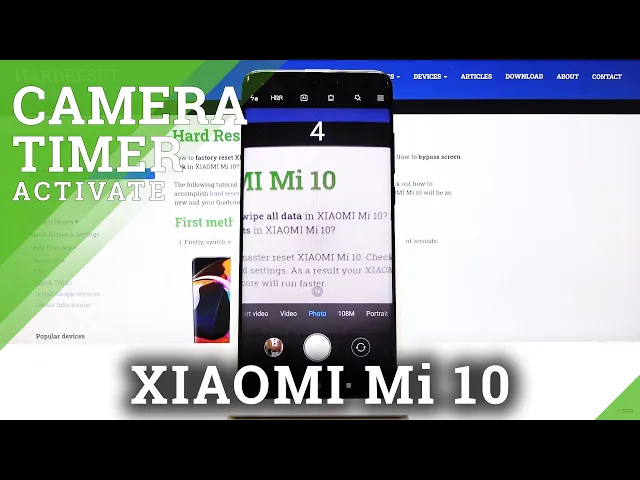 Video thumbnail for How to Set Camera Timer in XIAOMI Mi 10 – Set Countdown