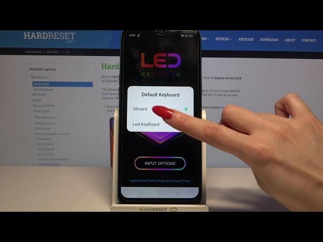 Video thumbnail for How to Download and Apply LED Keyboard on REALME C3