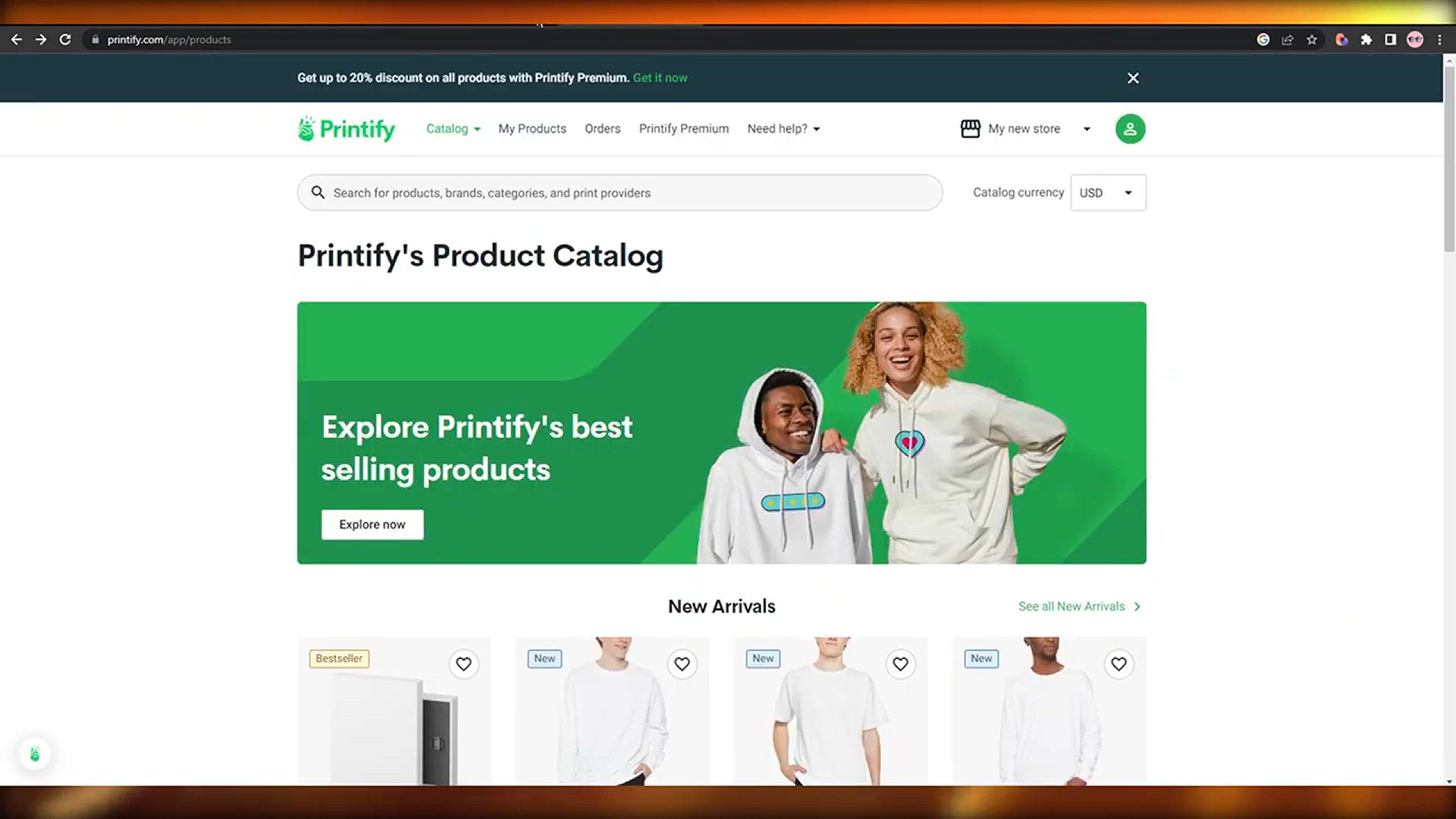 'Video thumbnail for How To Use Canva With Printify'