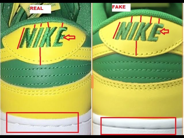 Video thumbnail for Real Vs Fake Nike Dunk Low Reverse Brazil